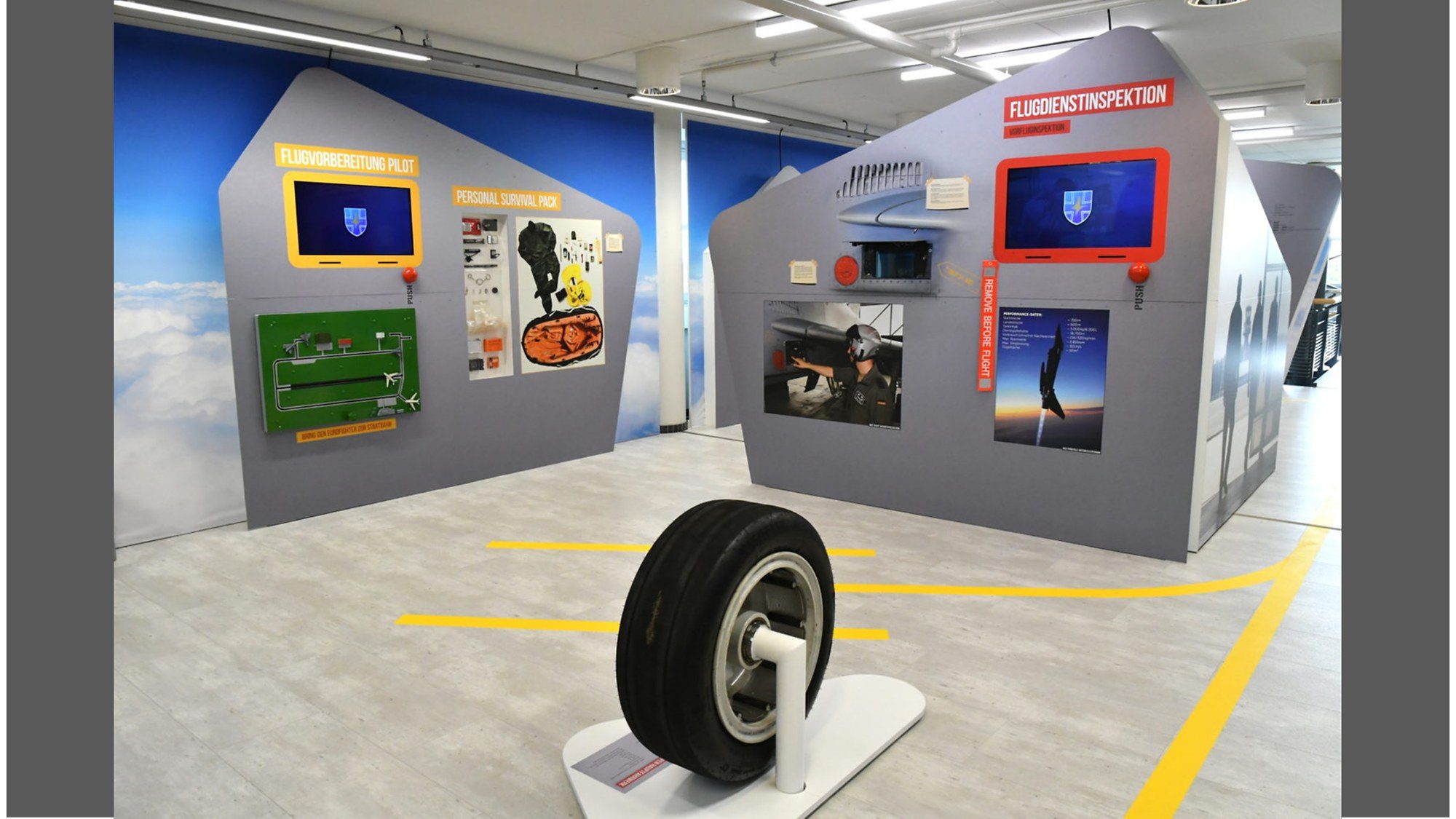 Wing Steinhoff exhibition – interactive stations